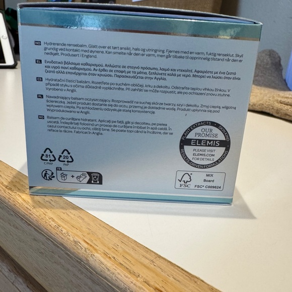 NEW/ UNUSED IN BOX ELEMIS PRO COLLAGEN GREEN FIG CLEANSING BALM 100 G - Picture 2 of 4